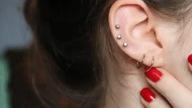 double dyed piercing
