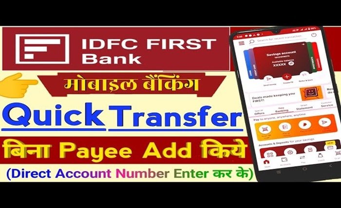 idfc first - quick pay